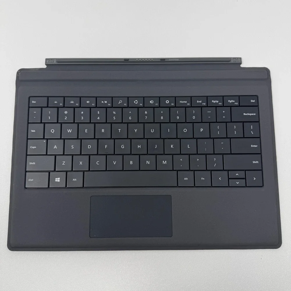 Microsoft Model 1644 Type Cover for Surface Pro 3 Black Keyboard Trackpad QWERTY